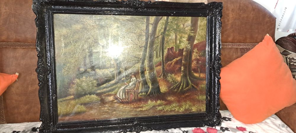 Tablou vechi pictura pe panza