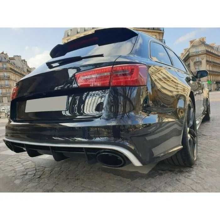 Difuzor bara spate Audi A6 C7 Facelift cu Ornamente