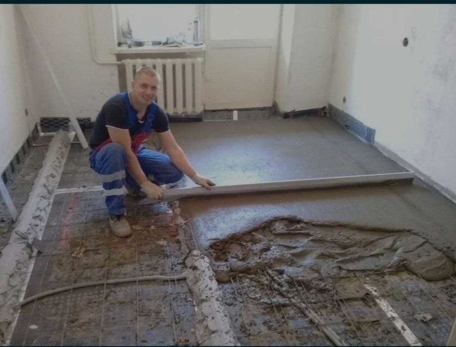 ДЕЛАЕМ СТЯЖКА,САНТЕХНИКА;канализация,водопрод.копать траншея,яма.крыша