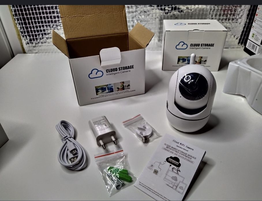 Camera de supraveghere copii IP WIFI Full HD 5MP, Night vision