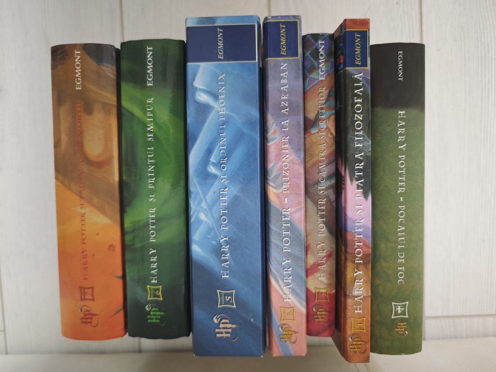 Colecția Harry Potter, Completa,Egmont,7 vol, Hardcover