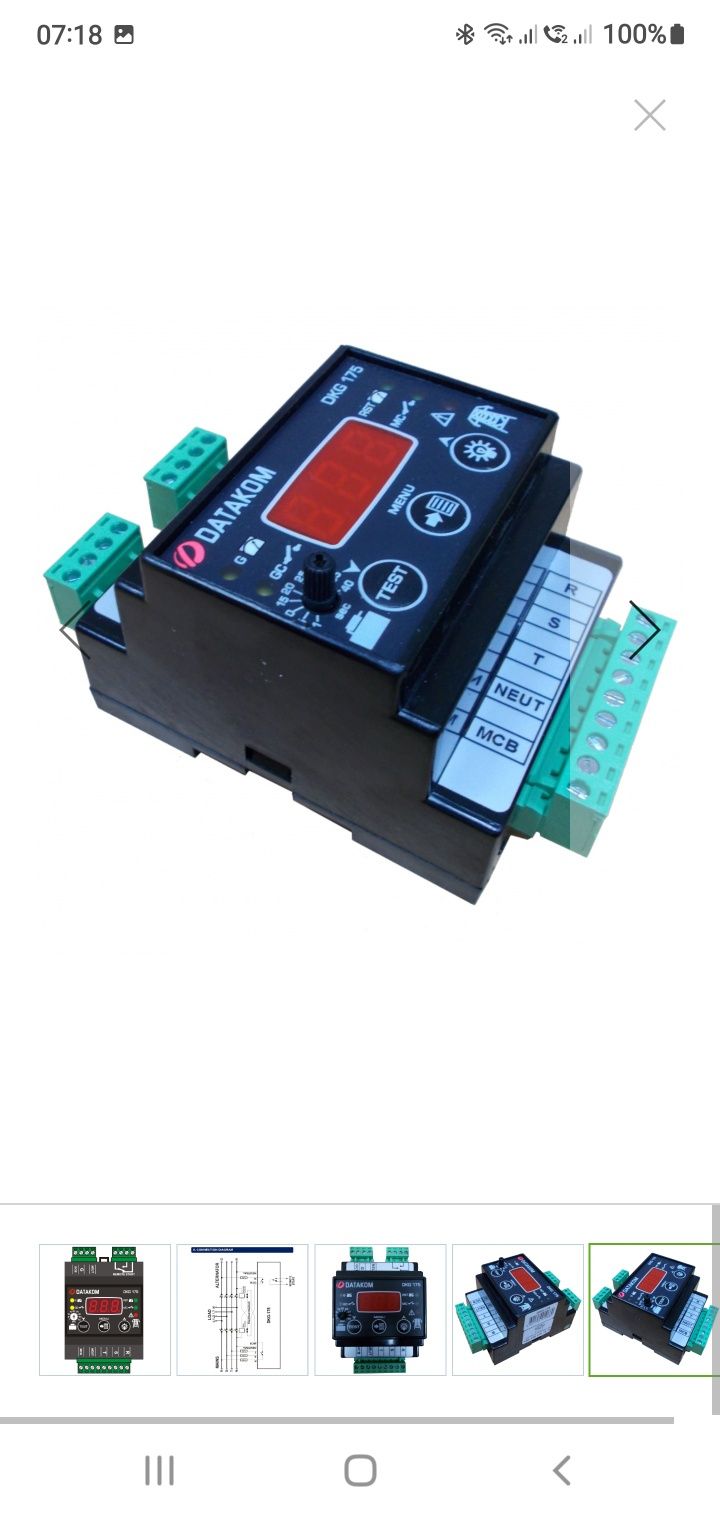 Controller automatic transfer switch(dkg 175)