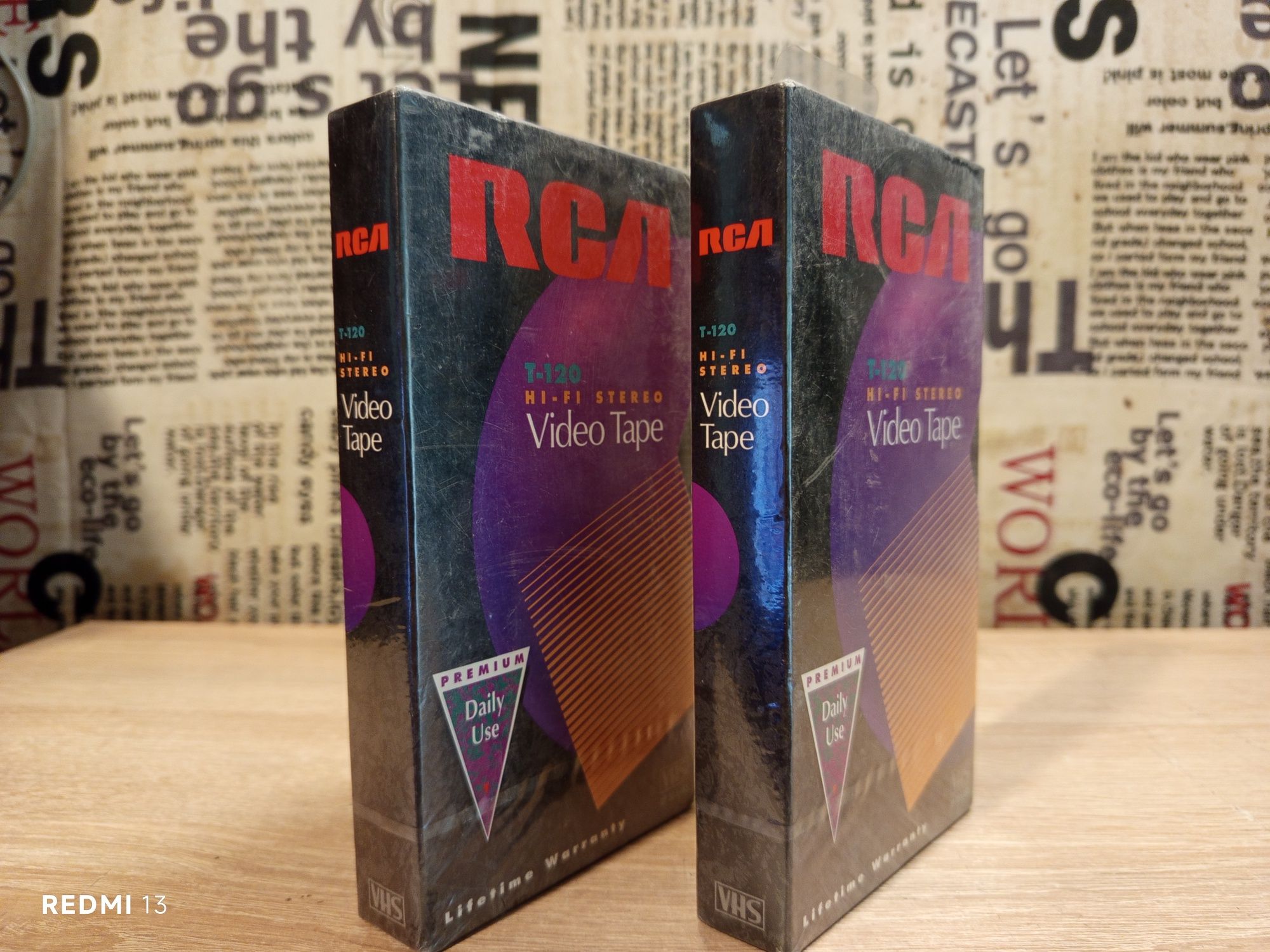 Видео касети "RCA" Hi-Fi Stereo 120-min
