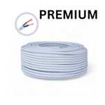 Cablu electric Premium 2x2.5 mm², 100m, alb, MYYM - CCA, H05VV-F