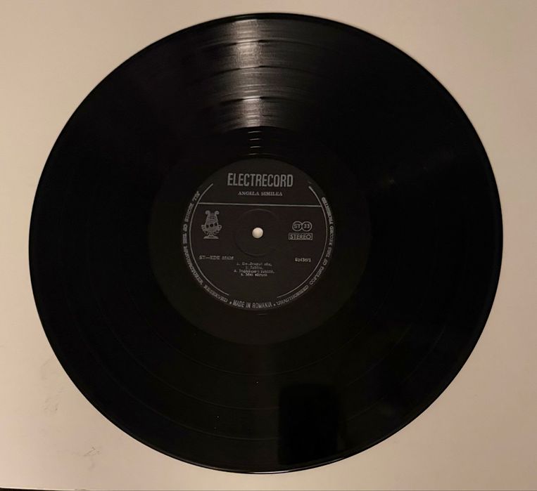 Vinil Angela Similea - De Dragul Tău (1988) - Ediție Electrecord