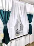 Set perdea cu draperie