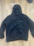 Essentials hoodie черно