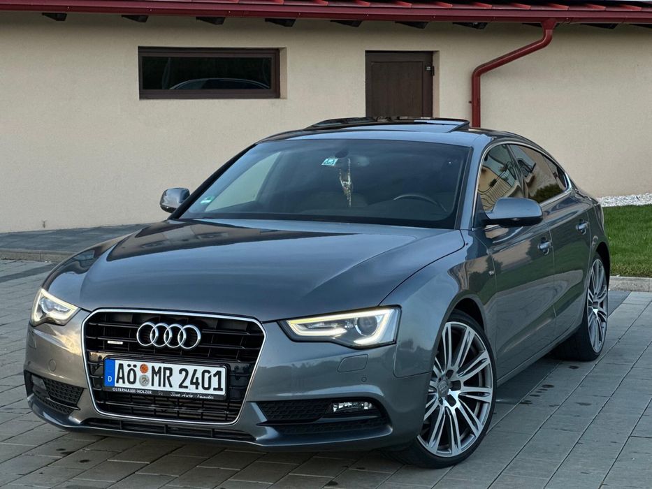 AUDI A5 2.0TDI 177CP 3x S-LINE Quattro E5 Trapa,jante R20 TOP.