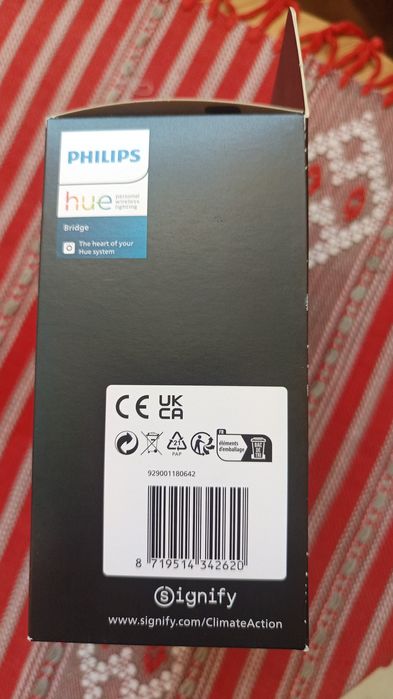 Vând bridge nou Philips Hue original. 
Este cu sigiliu Philips.
Preț 3