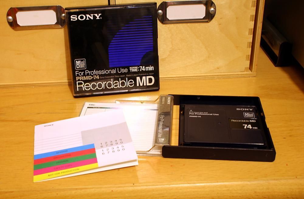 Продам профессиональные фирменные минидиски - Sony PRMD-74