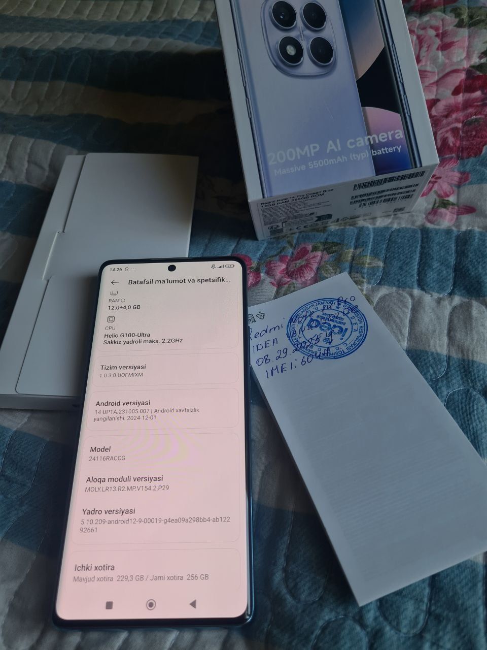 Redmi note 14 pro