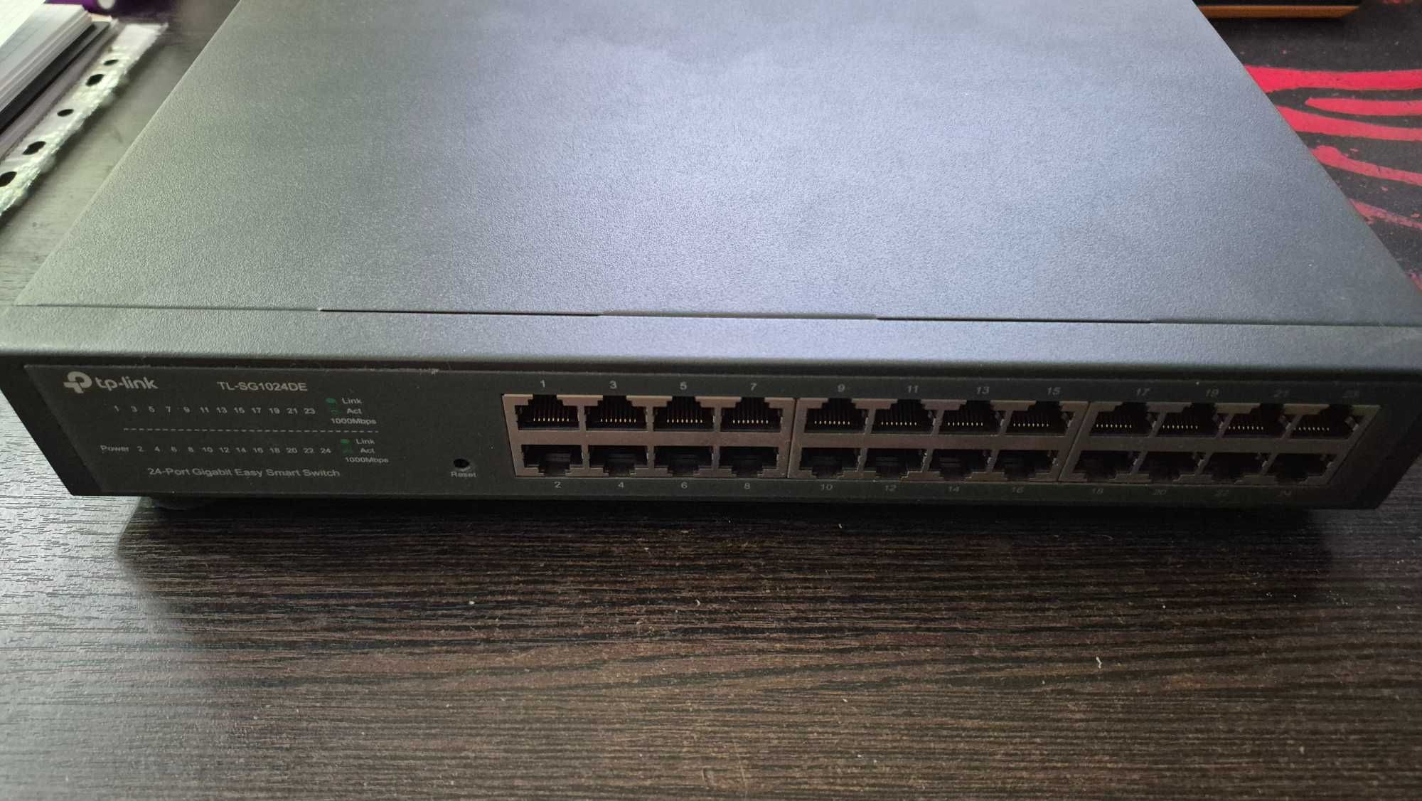 Tp-Link управляемый коммутатор Tl-sg1024de