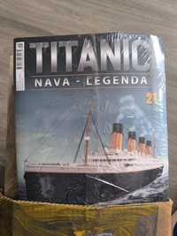 Vând reviste macheta titanic