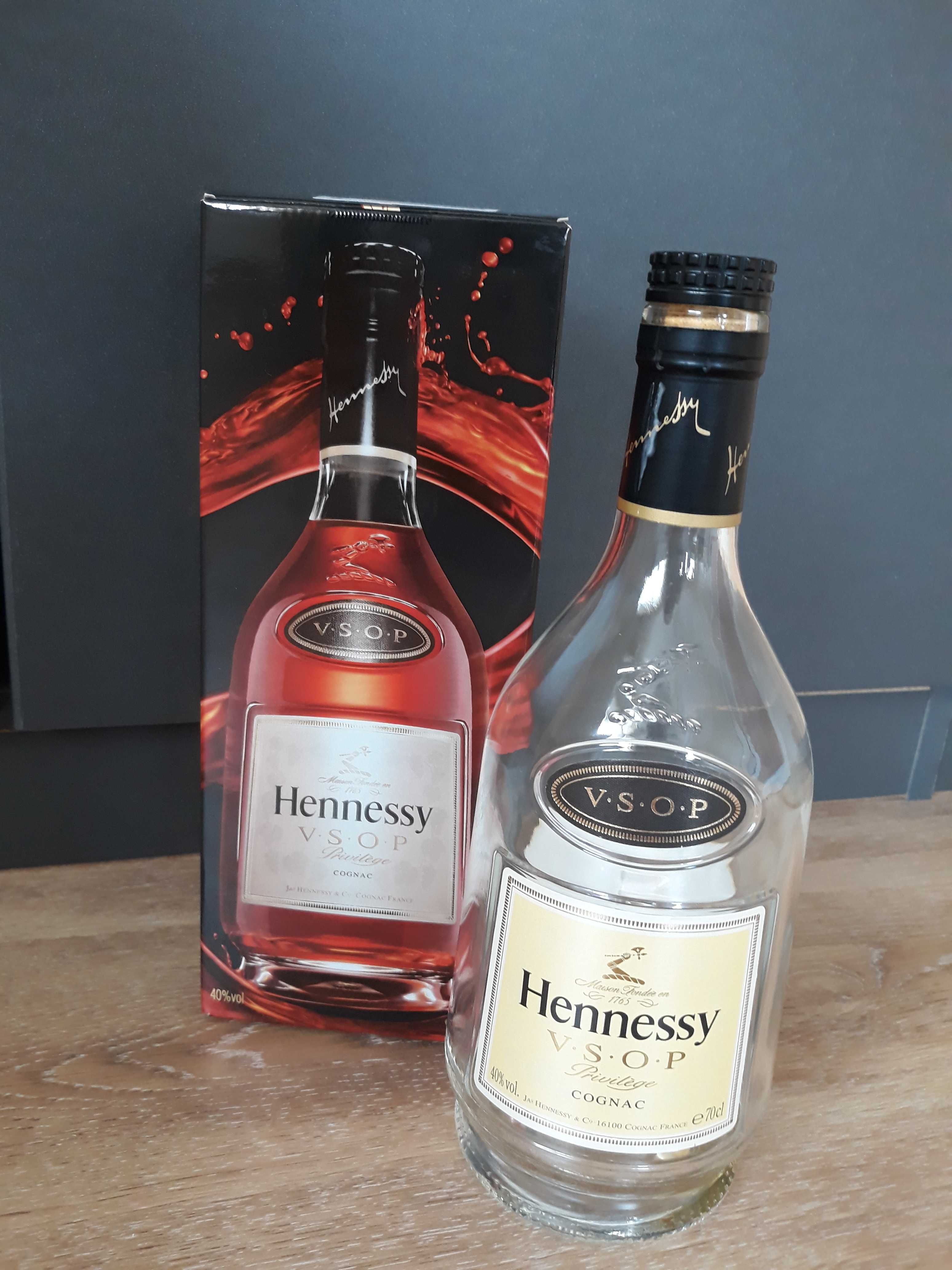 HENNESSY  V.S.О.Р. оригинална бутилка с кутия от коняк  за колекция