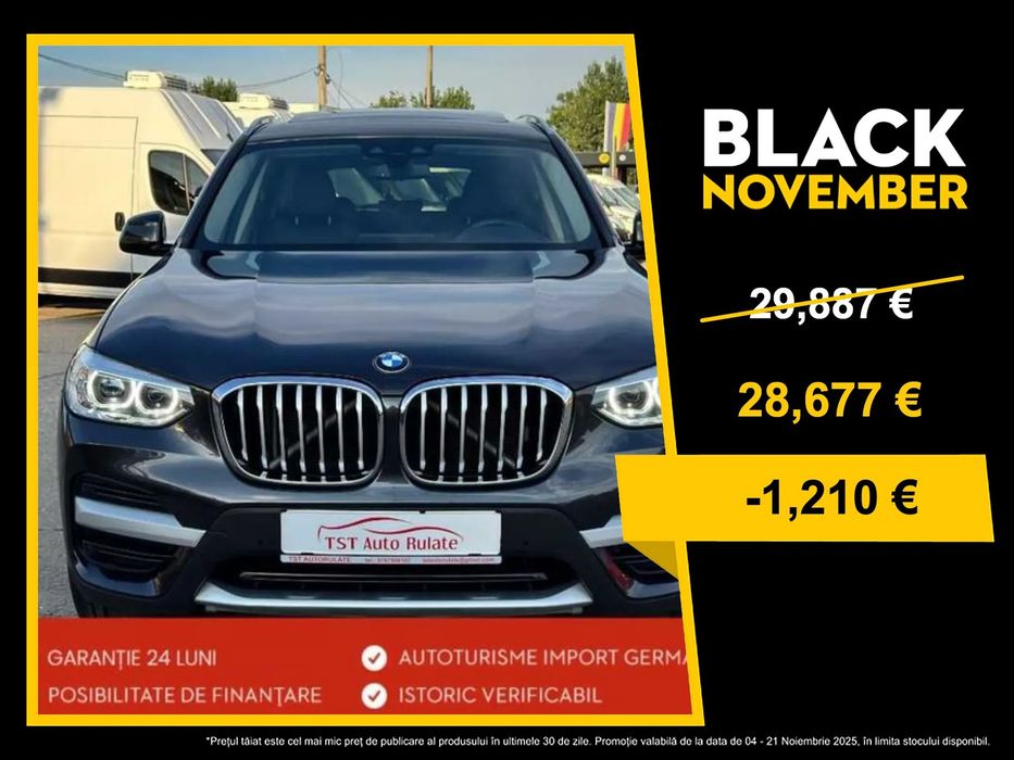 BMW X3 Garantie 24luni posibilitate leasing cu dobanda fixa de 4.75%