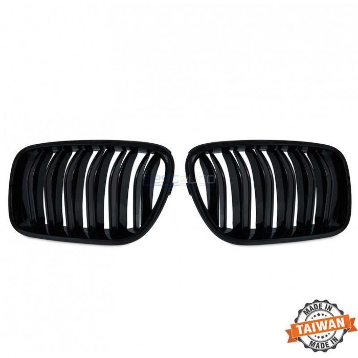 Бъбреци за BMW X3 F25 (2010-2014) черен гланц двойни