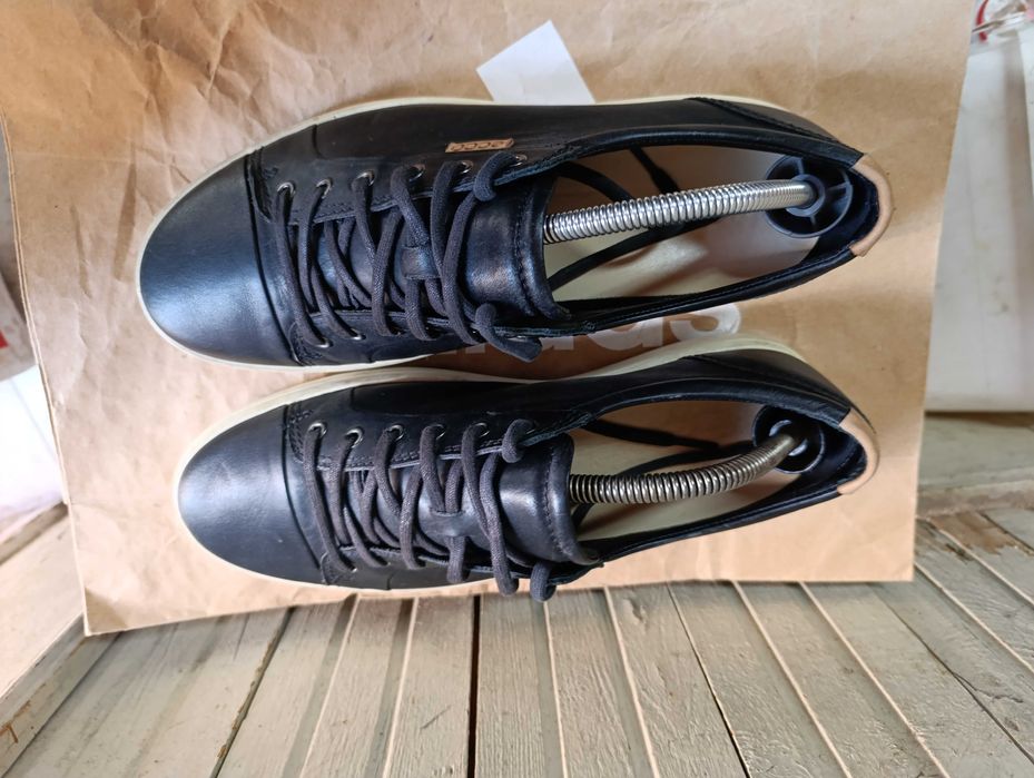 ''ECCO Soft 7''оригинални кожени сникърси 43 номер