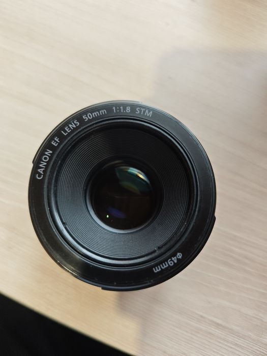 Обьектив Canon 50mm 1,8 STM Портретник