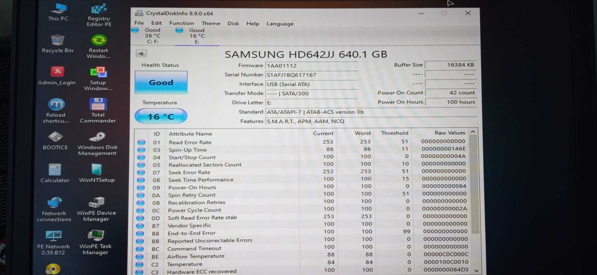 HDD Extern 650GB 3,5" TreKStor