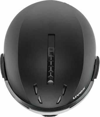 Casca schi UVEX Instinct Visor Negru Mat, marime 59-61