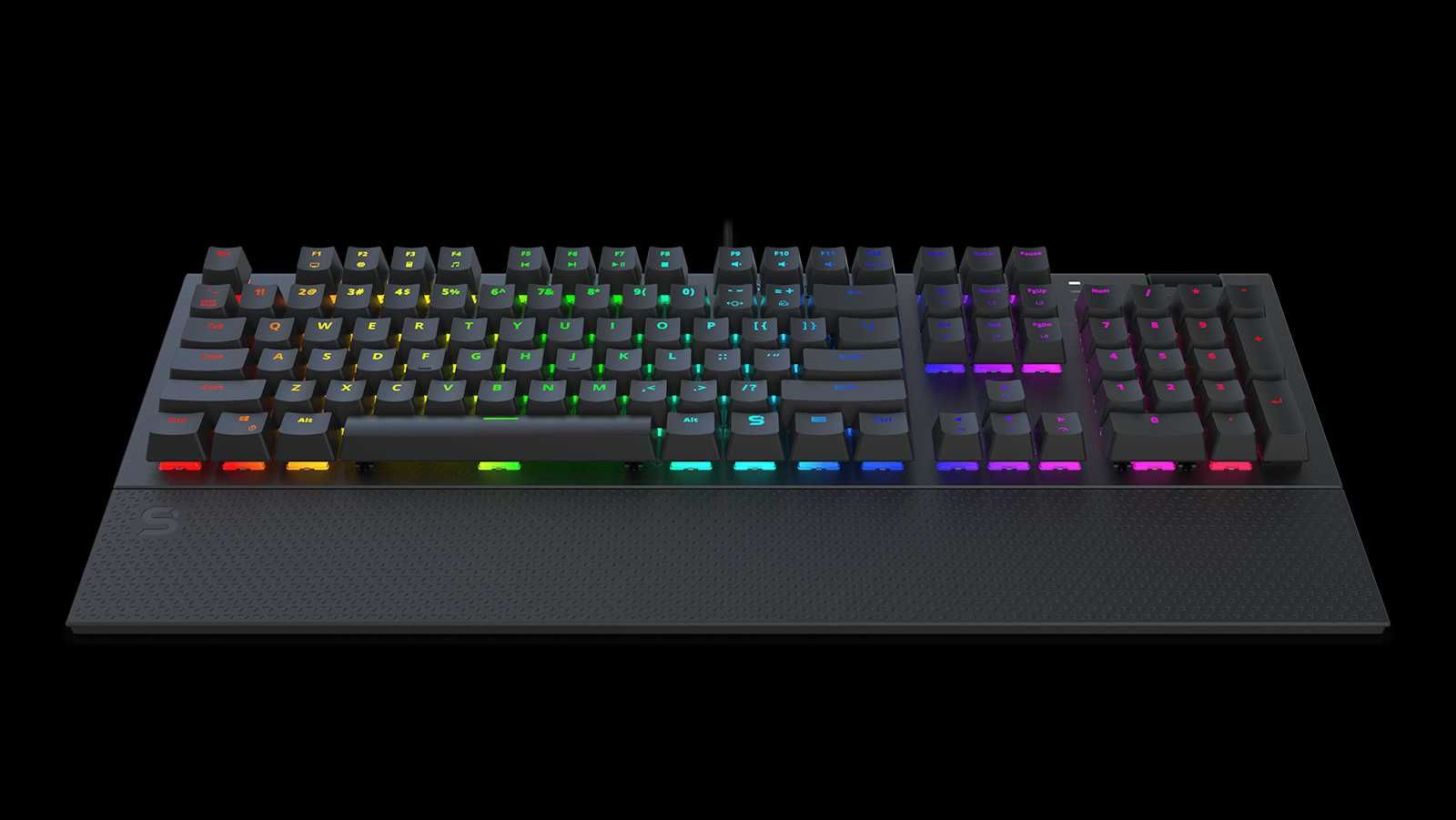 Tastatura Mecanica SPC Gear GK650K Omnis, Kailh Brown, RGB, Neagra