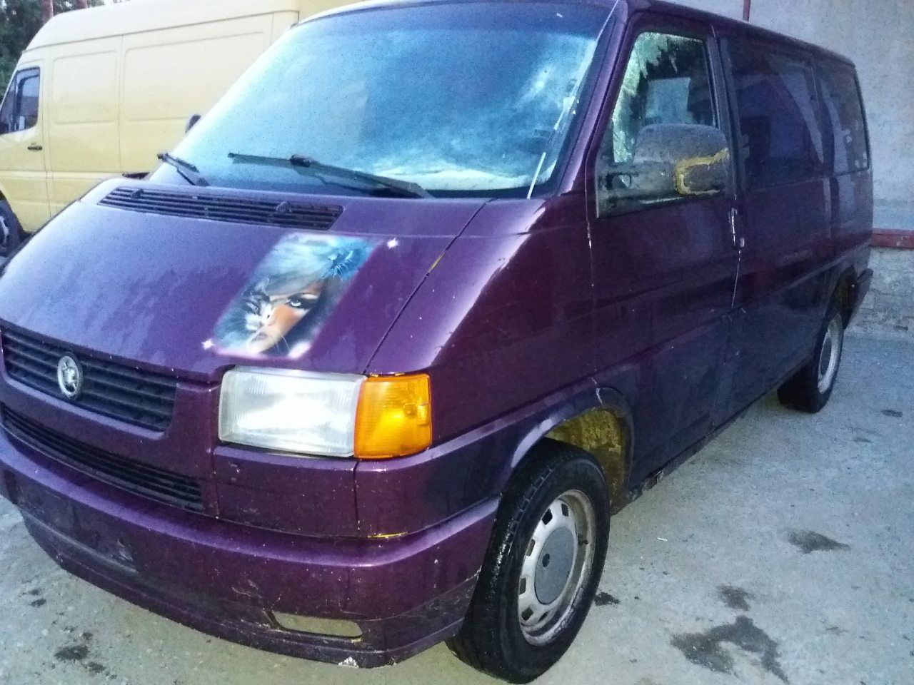 VW transporter T4 93г. 2.4diz / 2.5ben/ 2.5 diz