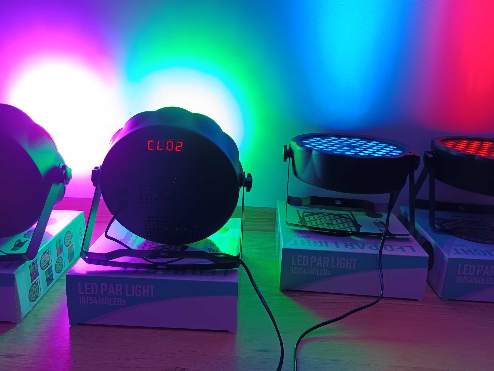 Lumini Disco 54 LED uri*Joc de culori majorat*Microfon integrat