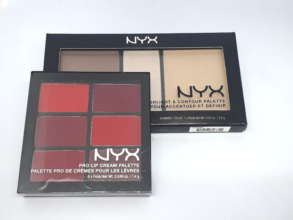 NYX / MAYBELLINE - гланц червило фон дьо тен highlighter хайлайтър