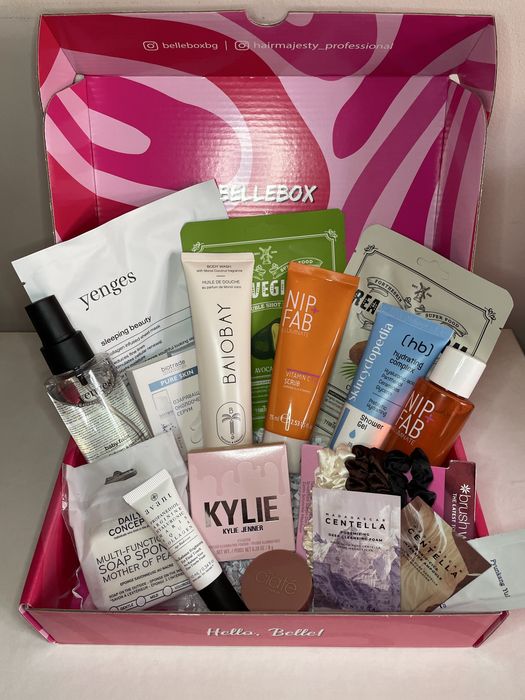Кутия с козметика, Bellebox, Kylie, Yenges, корейска козметика