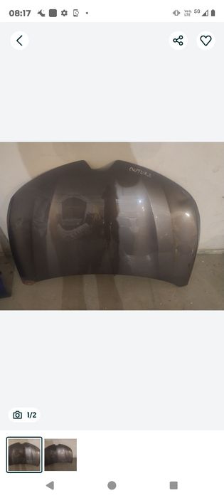 Capotă motor Renault Captur 2