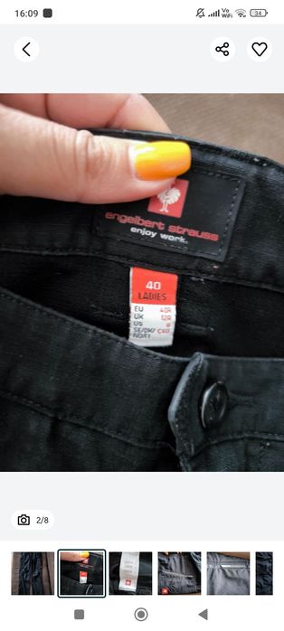 Pantaloni lucru dama Engelbert Strauss 40(L)