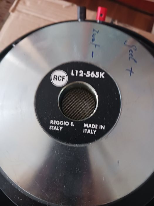 Difuzoare RCF 12 565K 200 vati in cutie nefolosite