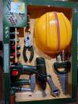 Set scule Bosch cu cască Klein (Bosch mini)