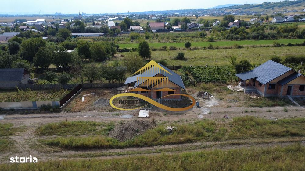 Casa individuala in stadiu de constructie – direct de la dezvoltator
