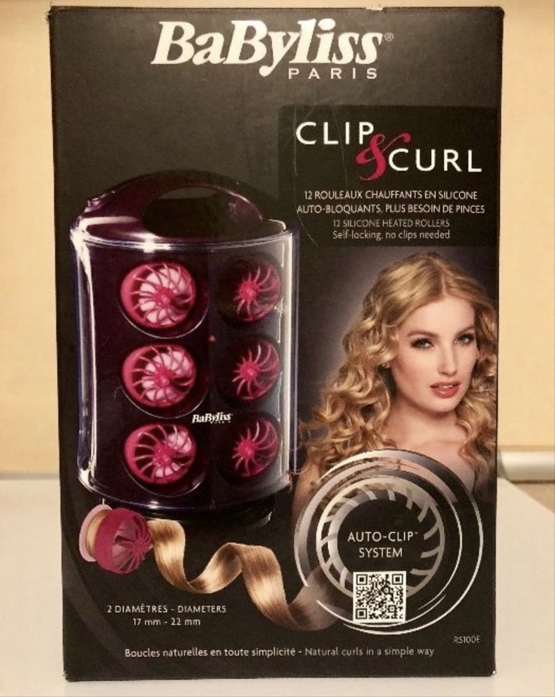 Електрически ролки BaByliss RS100E - комплект 12бр.