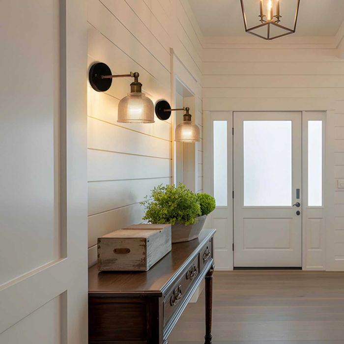 Комплект от 2 стенни лампи FTL, зареждащи се крушки и дистанционно