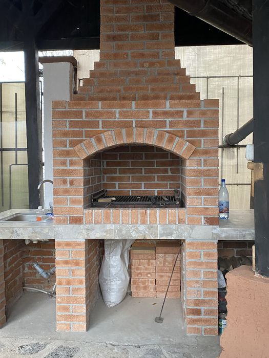 Grătare  barbeque din cărămidă