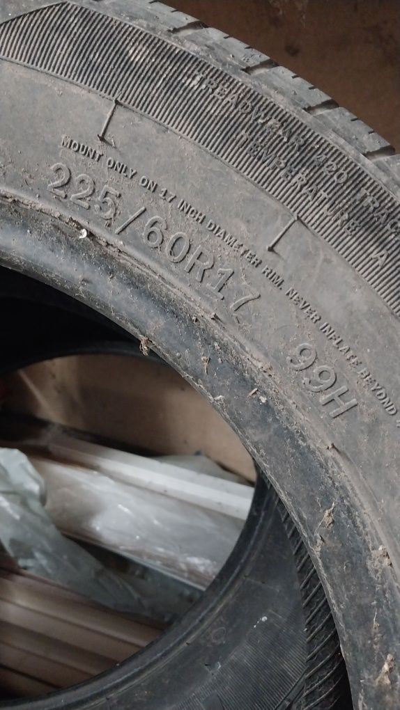 Шины на кроссовер 225/60 R17