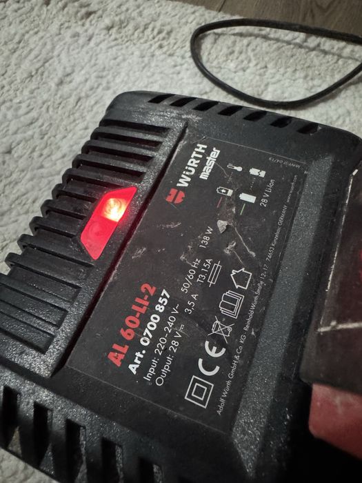 WURTH MASTER AL 60-LI-2 28V 3,5 A 138w