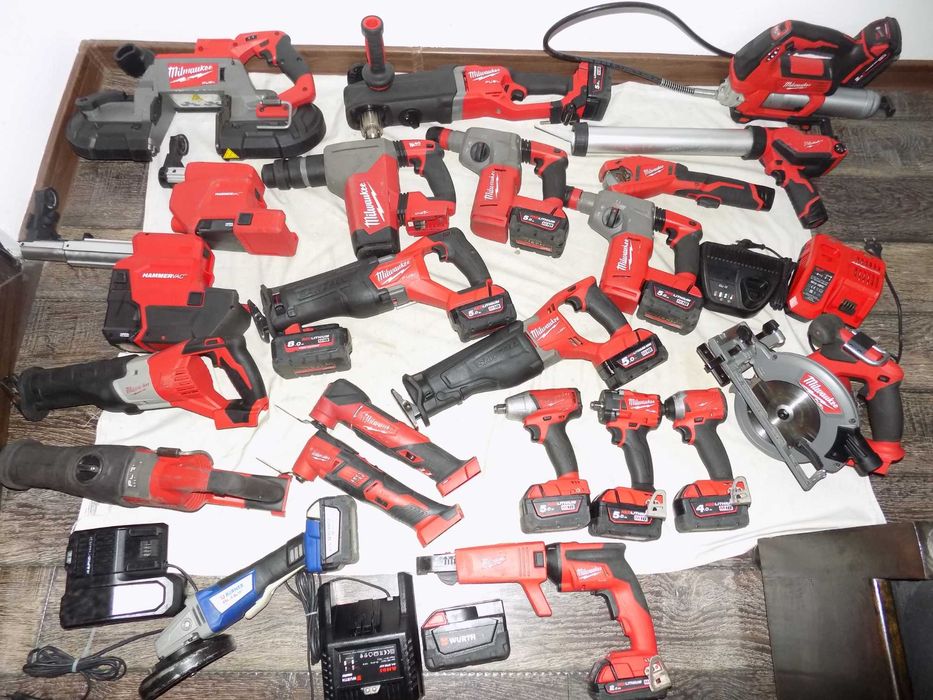 Milwaukee M18 CHX ,M18 FID2 ,M18 CSX/FSZ , M18 FRAD 2 ,Flex 18V Berner