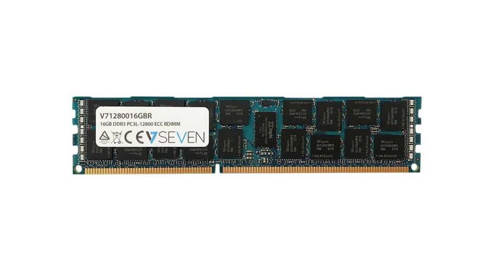 Memorie server V7 16GB DDR3 ECC REG 1600MHz resigilată, 2 ani garanție