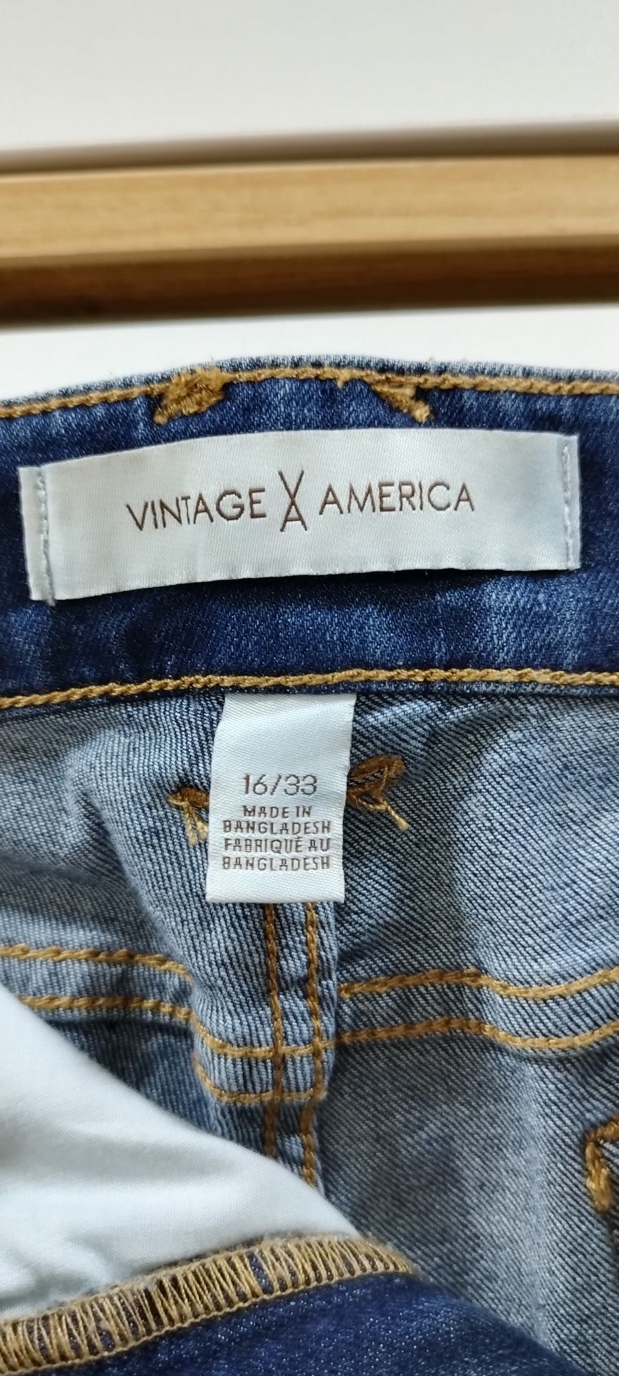 Оригинальные женские джинсы vintage america, американский размер 16/33