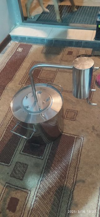 Новый дестилятор не разу не пользовались