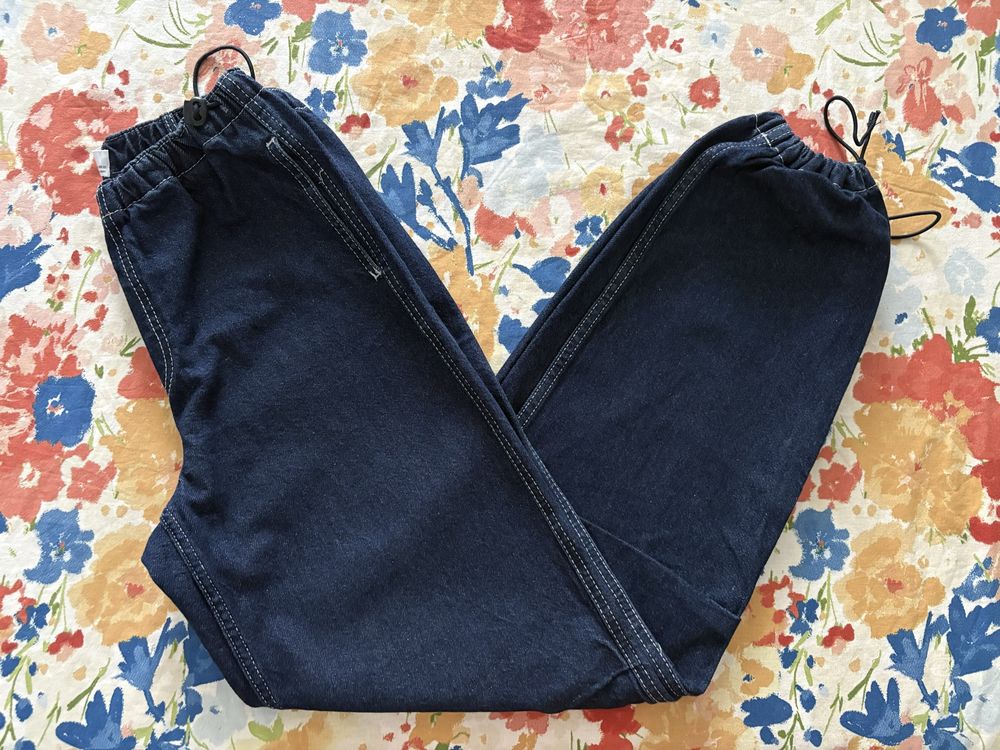 Сини спортни дънки Bershka