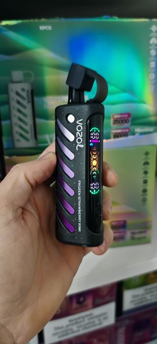 Vape Vozol 25.000 Puffs Narghilea Shisha Reincarcabil Display