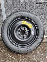 Roata rezerva Slim 4x114.3 R15 Volvo/ Smart Forfour T125/90/R15