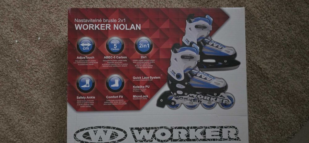 Patine Worker Nolan 2 in 1  -role si gheata 29-32