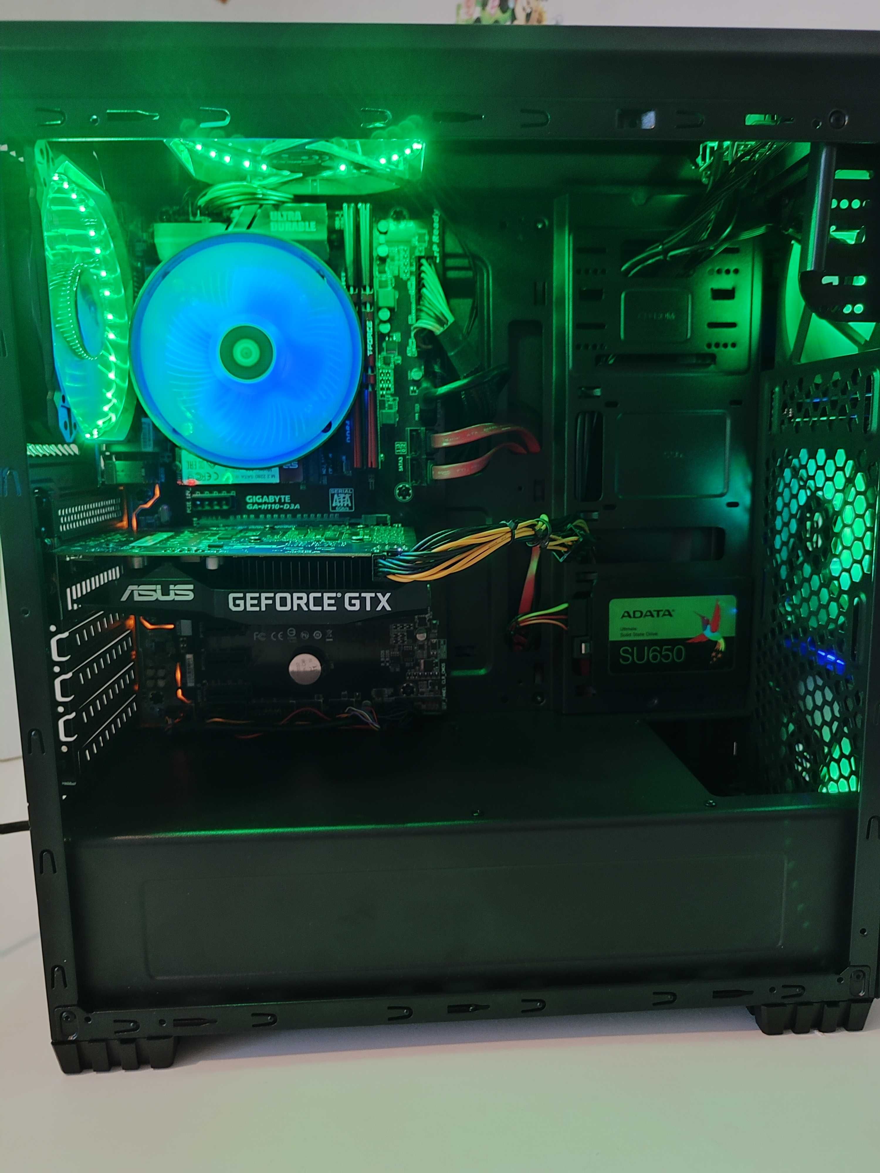 02. Calculator Unitate PC Gaming i5 7500, 16gb ram, GTX1660 Super, SSD