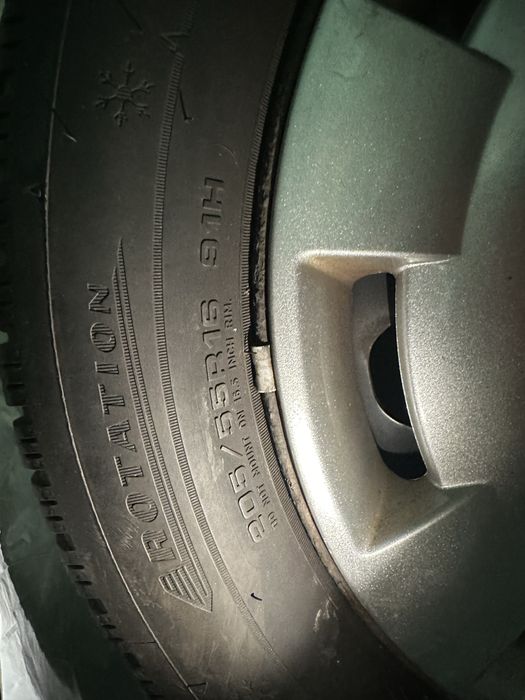 Железни джанти с тазове Ауди 205/55/16