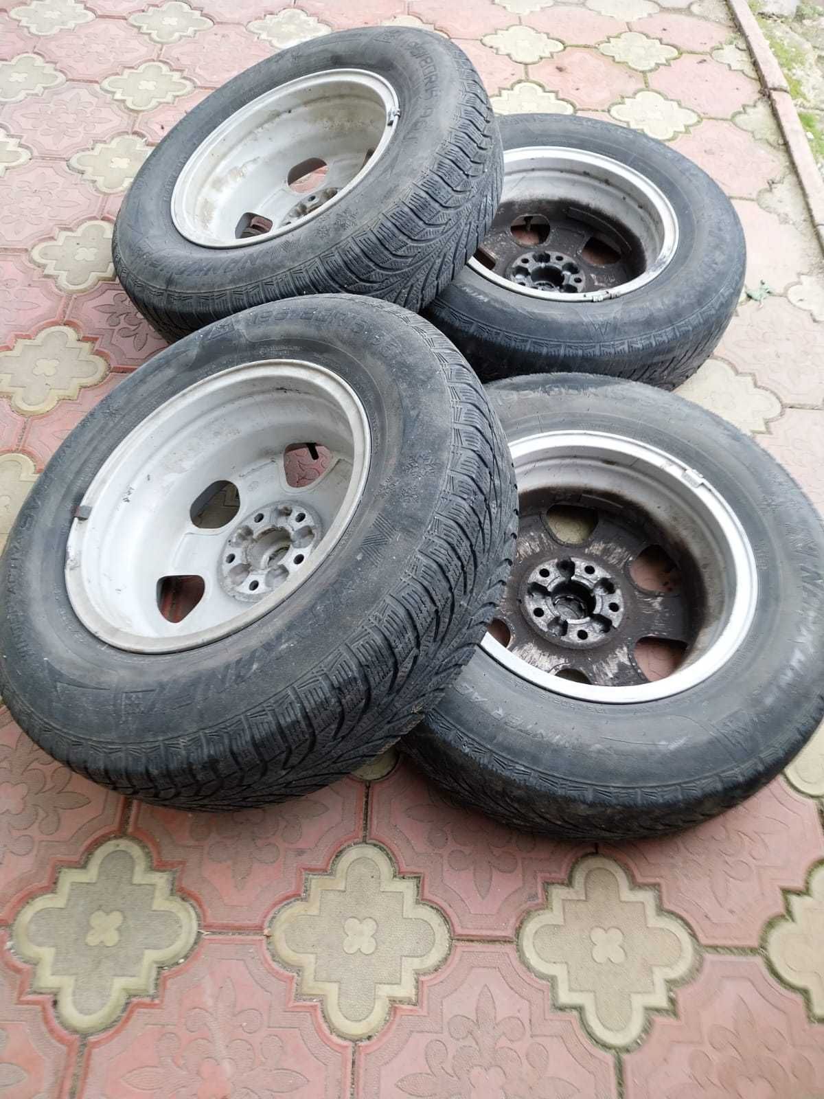 Jante Land Rover Freelander 5x114,3 R15 +Anvelope 195/80/15